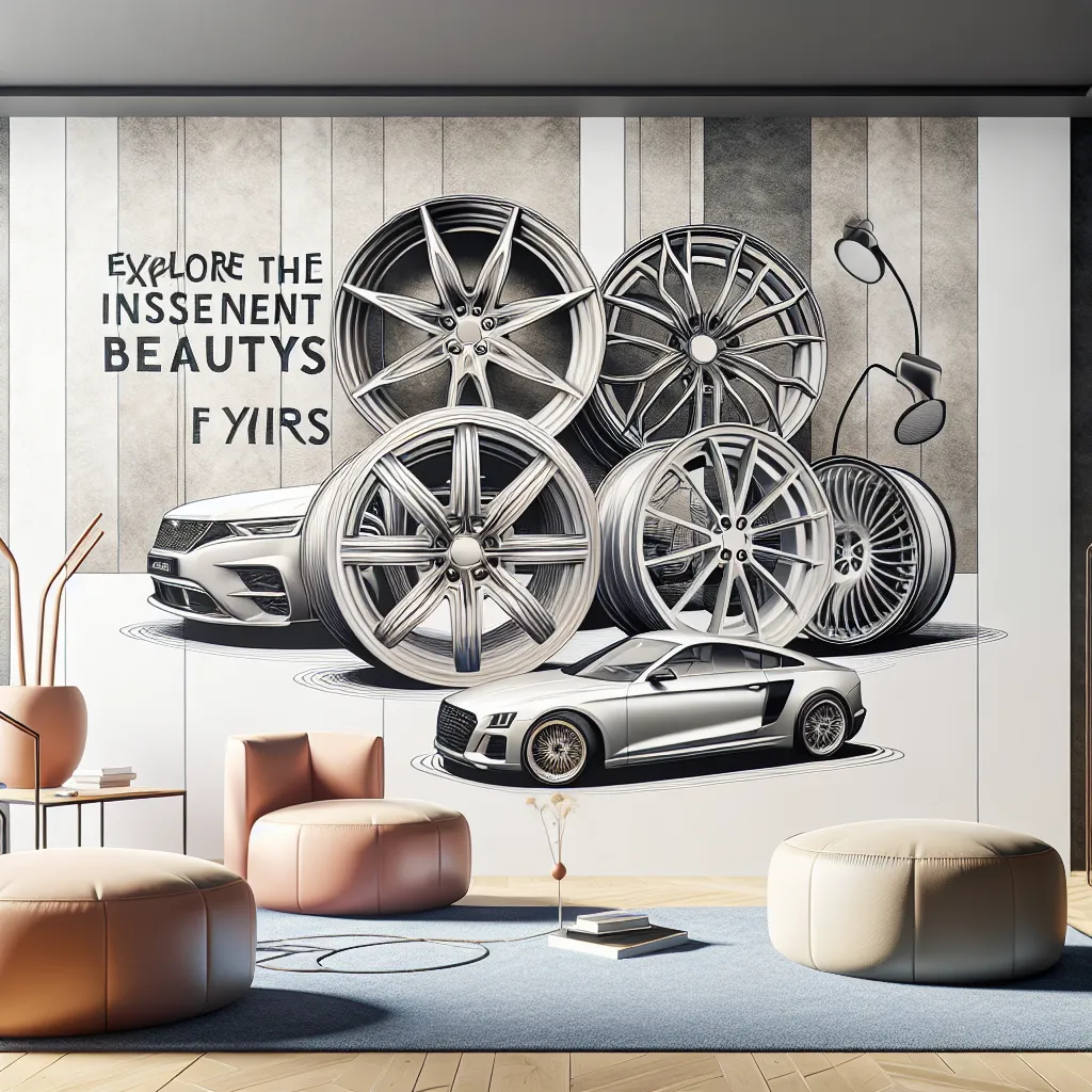 Odkryj, jak felgi dodają uroku każdemu samochodowi – w tym 3D fototapeta powiększająca do salonu!